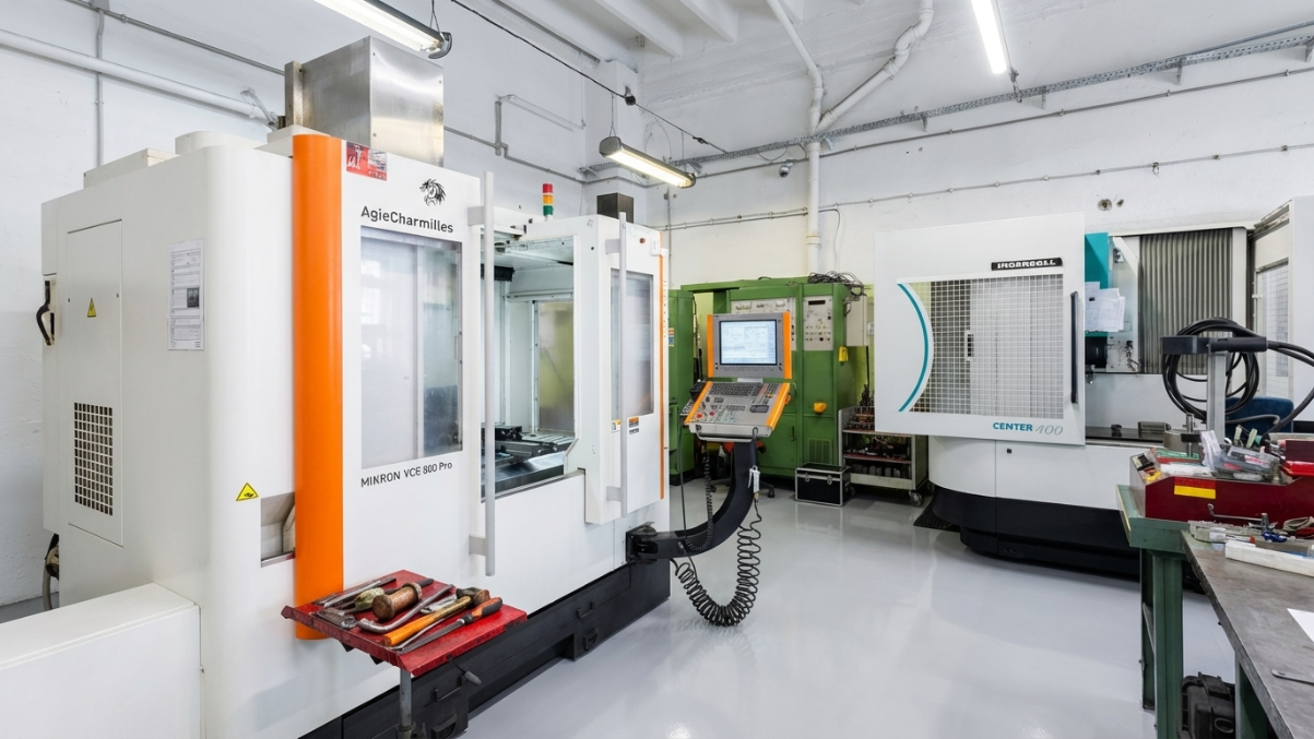 C-FORM — CNC machining centers in the mold production hall