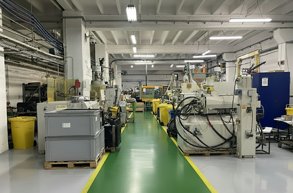 C-FORM — injection molding production hall