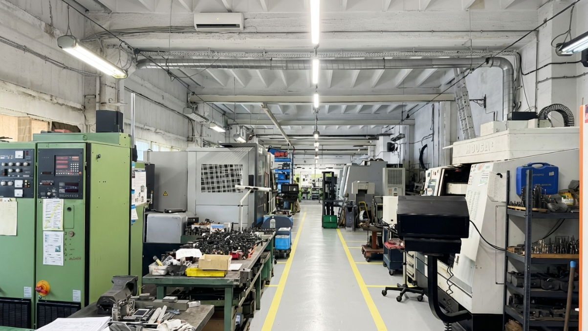 C-FORM — mold preparation and service area in the same hall