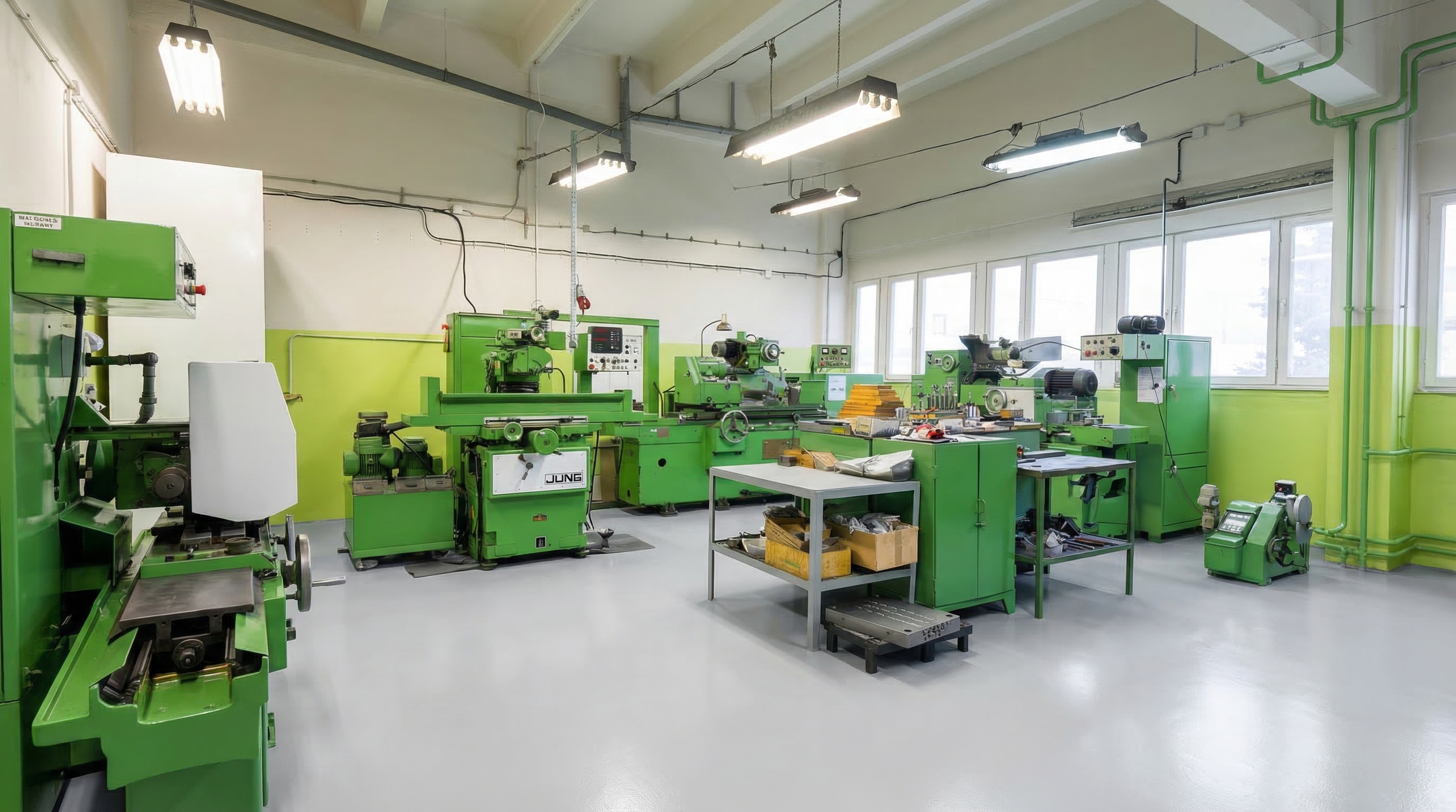 C-FORM — grinding department finishing injection mold components